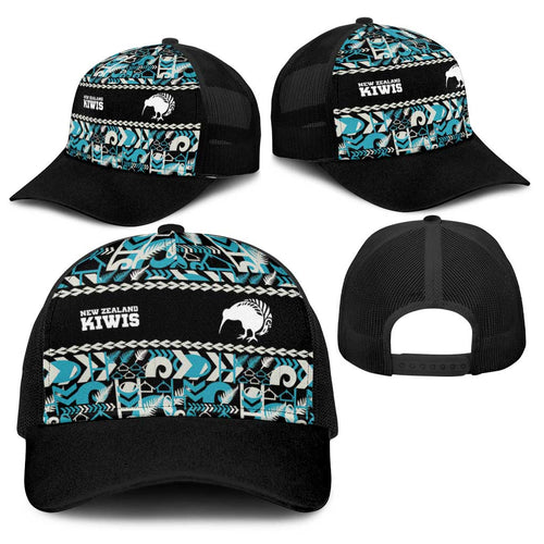 Aotearoa New Zealand Kiwis Tīma Riki Motu Baseball Net Cap