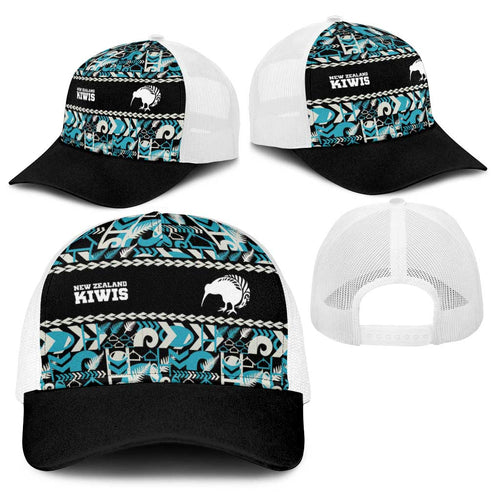Aotearoa New Zealand Kiwis Tīma Riki Motu Baseball Net Cap