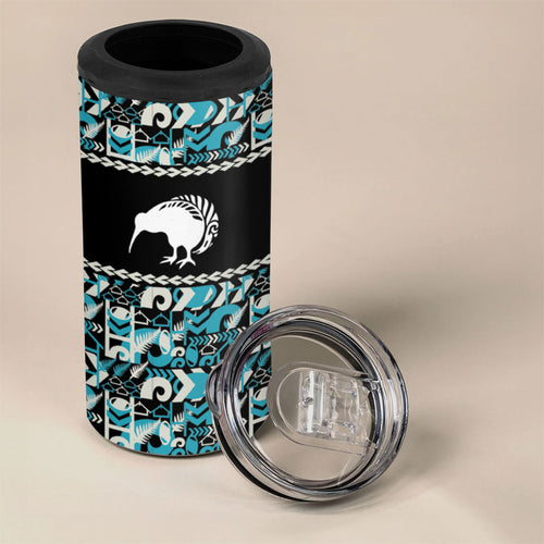 Aotearoa New Zealand Kiwis Tima Riki Motu 4 in 1 Can Cooler Tumbler