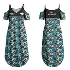 Aotearoa New Zealand Kiwis Tima Riki Motu Couples Matching Summer Maxi Dress and Hawaiian Shirt