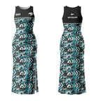 Aotearoa New Zealand Kiwis Tima Riki Motu Couples Matching Tank Maxi Dress and Hawaiian Shirt