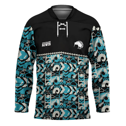 Aotearoa New Zealand Kiwis Tima Riki Motu Hockey Jersey