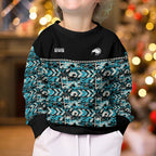 Aotearoa New Zealand Kiwis Tima Riki Motu Kid Ugly Christmas Sweater