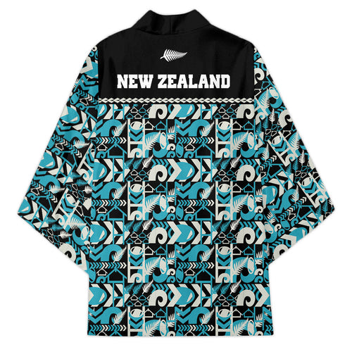 Aotearoa New Zealand Kiwis Tima Riki Motu Kimono