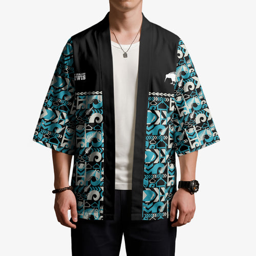 Aotearoa New Zealand Kiwis Tima Riki Motu Kimono