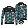 Aotearoa New Zealand Kiwis Tima Riki Motu Ugly Christmas Sweater