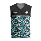 Aotearoa New Zealand Kiwis Tima Riki Motu Christmas Knitted V-Neck Vest