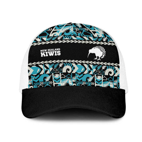 Aotearoa New Zealand Kiwis Tīma Riki Motu Mesh Trucker Cap