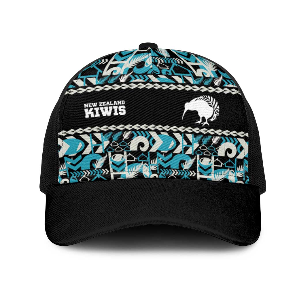 Aotearoa New Zealand Kiwis Tīma Riki Motu Mesh Trucker Cap