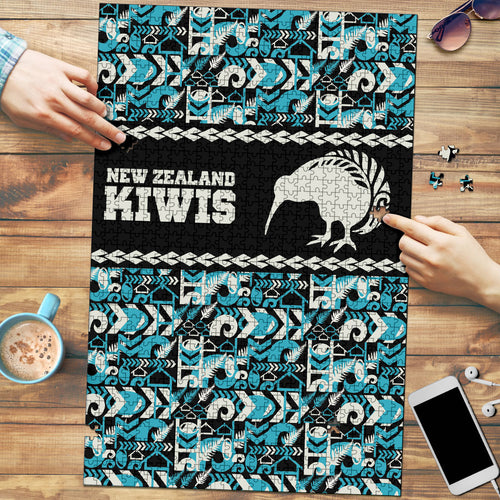 Aotearoa New Zealand Kiwis Tima Riki Motu Puzzle