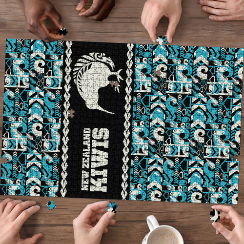 Aotearoa New Zealand Kiwis Tima Riki Motu Puzzle