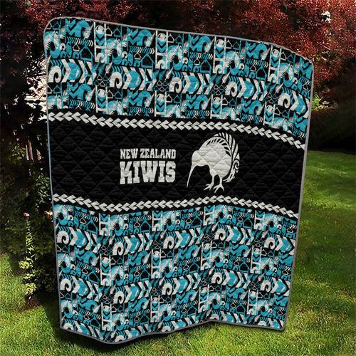 Aotearoa New Zealand Kiwis Tima Riki Motu Quilt