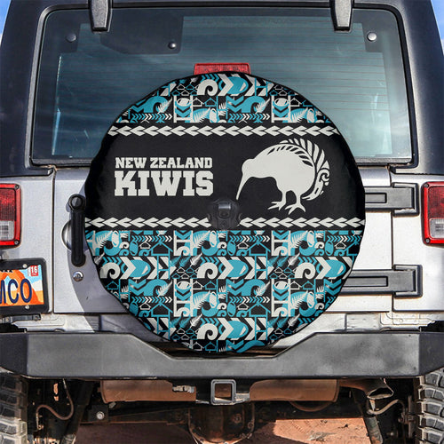 Aotearoa New Zealand Kiwis Tima Riki Motu Spare Tire Cover