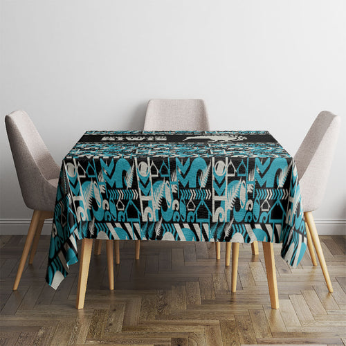 Aotearoa New Zealand Kiwis Tima Riki Motu Tablecloth
