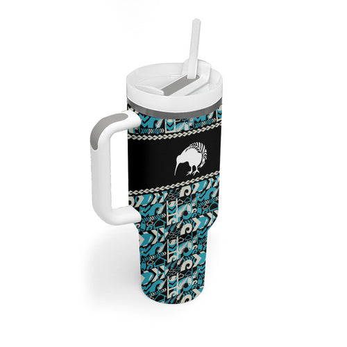 Aotearoa New Zealand Kiwis Tima Riki Motu Tumbler With Handle