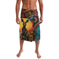 Australian Aboriginal Art Kangaroo Lavalava Maintain the Dreaming Aboriginal Dot Painting