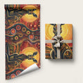 Australian Aboriginal Art Kangaroo Wrapping Paper Maintain the Dreaming Aboriginal Dot Painting - Aussie Hoodie