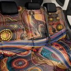 Australian Aboriginal Art Kangaroo Back Car Seat Cover Our Children Our Future Aboriginal Dot Painting