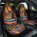 Australian Aboriginal Art Kangaroo Car Seat Cover Our Children Our Future Aboriginal Dot Painting