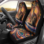 Australian Aboriginal Art Kangaroo Car Seat Cover Our Children Our Future Aboriginal Dot Painting
