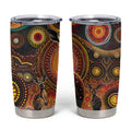 Australian Aboriginal Art Kangaroo Tumbler Cup Our Children Our Future Aboriginal Dot Painting