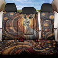 Australian Aboriginal Art Kangaroo Back Car Seat Cover Warm Earth Tones Aboriginal Dot Painting