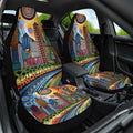 The Gold Coast Queensland Car Seat Cover Australian Landscapes Aboriginal Dot Painting