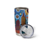 The Gold Coast Queensland Tumbler Cup Australian Landscapes Aboriginal Dot Painting