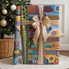 The Gold Coast Queensland Wrapping Paper Australian Landscapes Aboriginal Dot Painting - Aussie Hoodie