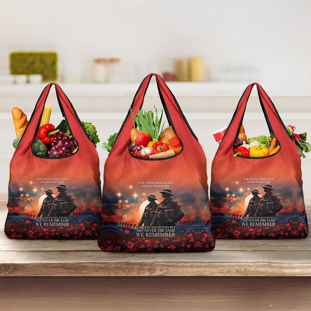 New Zealand ANZAC The Stars of Matariki Grocery Bag For Your Tomorrow They Gave Their Today