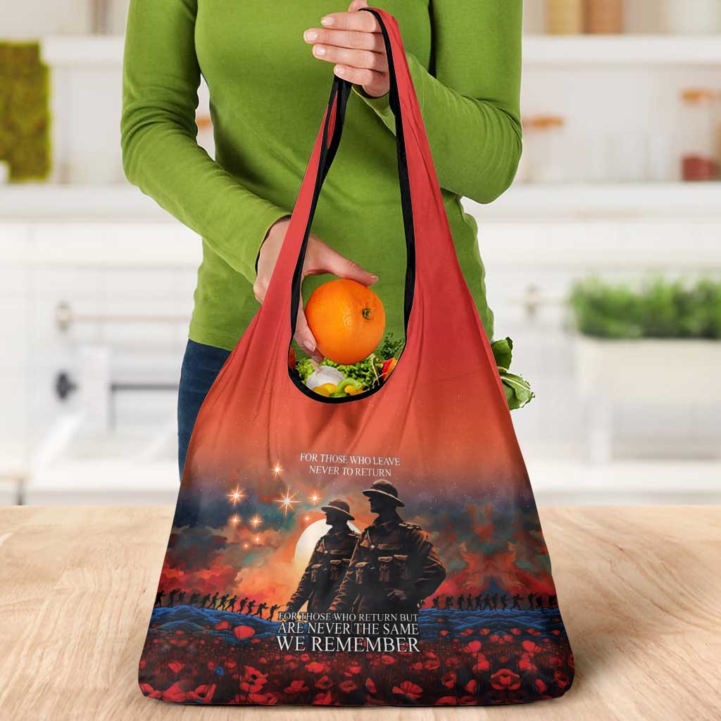 New Zealand ANZAC The Stars of Matariki Grocery Bag For Your Tomorrow They Gave Their Today