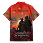 New Zealand ANZAC The Stars of Matariki Hawaiian Shirt For Your Tomorrow They Gave Their Today