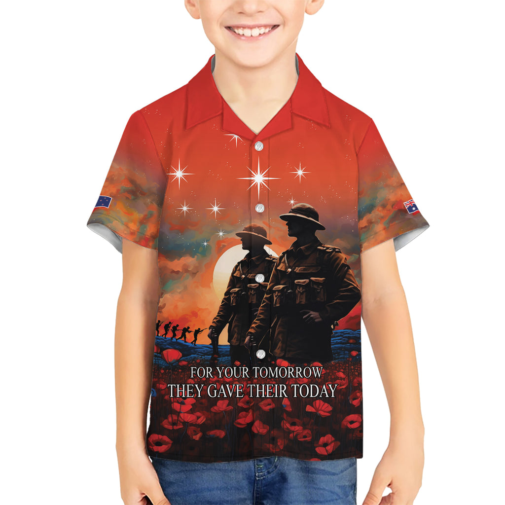 New Zealand ANZAC The Stars of Matariki Hawaiian Shirt For Your Tomorrow They Gave Their Today