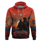 New Zealand ANZAC The Stars of Matariki Hoodie For Your Tomorrow They Gave Their Today
