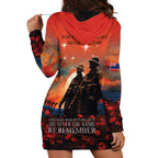 New Zealand ANZAC The Stars of Matariki Hoodie Dress For Your Tomorrow They Gave Their Today