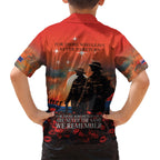 New Zealand ANZAC The Stars of Matariki Kid Hawaiian Shirt For Your Tomorrow They Gave Their Today