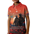 New Zealand ANZAC The Stars of Matariki Kid Polo Shirt For Your Tomorrow They Gave Their Today