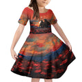 New Zealand ANZAC The Stars of Matariki Kid Short Sleeve Dress For Your Tomorrow They Gave Their Today