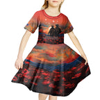 New Zealand ANZAC The Stars of Matariki Kid Short Sleeve Dress For Your Tomorrow They Gave Their Today