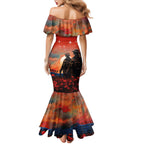 New Zealand ANZAC The Stars of Matariki Mermaid Dress For Your Tomorrow They Gave Their Today
