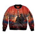 New Zealand ANZAC The Stars of Matariki Sleeve Zip Bomber Jacket For Your Tomorrow They Gave Their Today