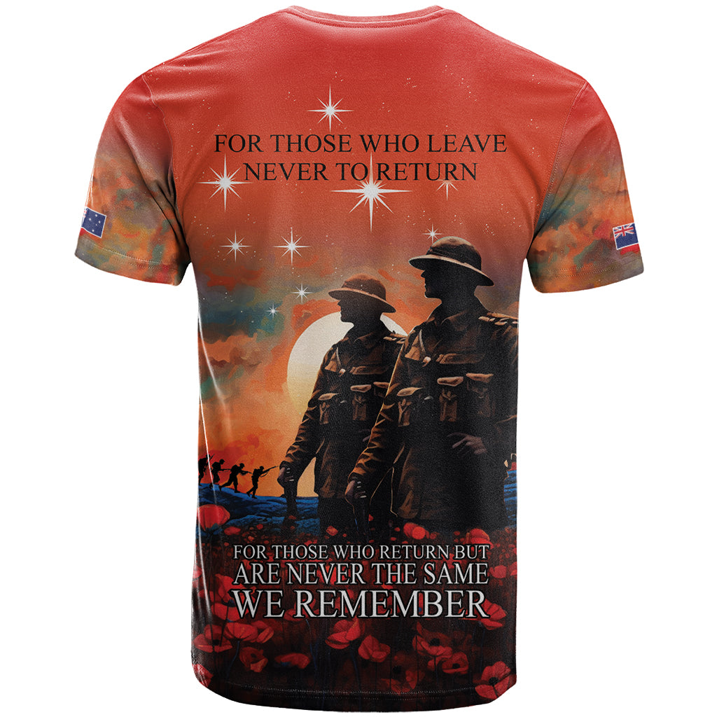 New Zealand ANZAC The Stars of Matariki T Shirt For Your Tomorrow They Gave Their Today