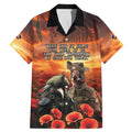 Kangaroo and Kiwi Soldier ANZAC Family Matching Mermaid Dress and Hawaiian Shirt The Last War Memorial