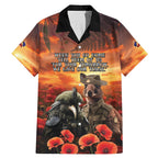Kangaroo and Kiwi Soldier ANZAC Family Matching Mermaid Dress and Hawaiian Shirt The Last War Memorial