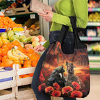 Kangaroo and Kiwi Soldier ANZAC Grocery Bag The Last War Memorial