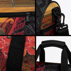 Maori Kiwi Soldier Fern Tattoo ANZAC Day Duffle Bag Lest We Forget