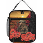 Maori Kiwi Soldier Fern Tattoo ANZAC Day Lunch Bag Lest We Forget