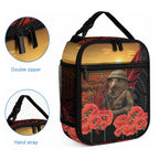 Maori Kiwi Soldier Fern Tattoo ANZAC Day Lunch Bag Lest We Forget