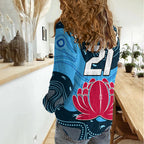 (Custom Personalised) Waratahs Rugby Women Casual Shirt NSW Indigenous LT9