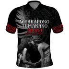 New Zealand Mother's Day Polo Shirt Maori Hongi Aroha Ahau Ki A Koe Mama